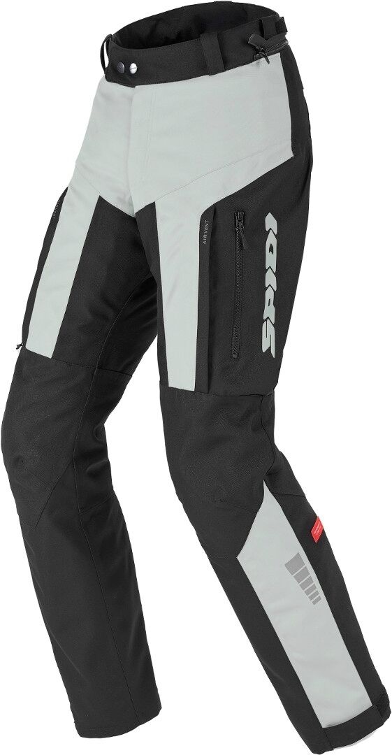 Spidi H2Out Outlander Pantalones Textiles para Motocicletas - Negro Gris (4XL)