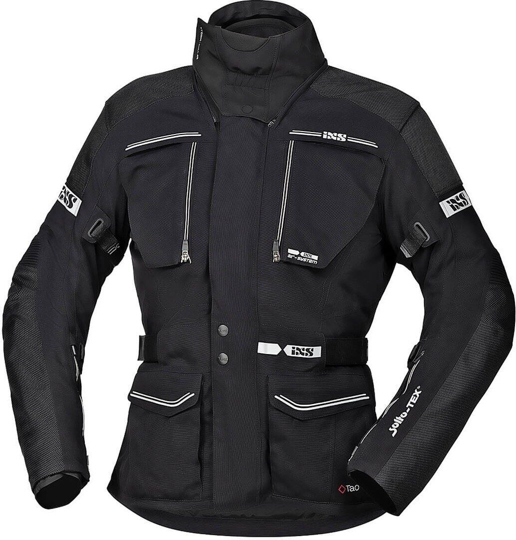 IXS Tour Traveller-ST Chaqueta textil para motocicletas - Negro (4XL)