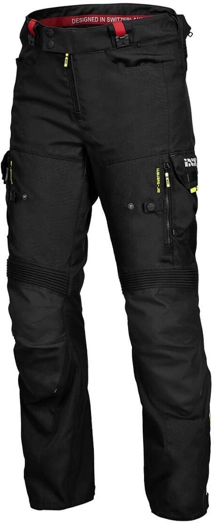 IXS Tour Adventure Gore-Tex Pantalones textiles de motocicleta - Negro (L)