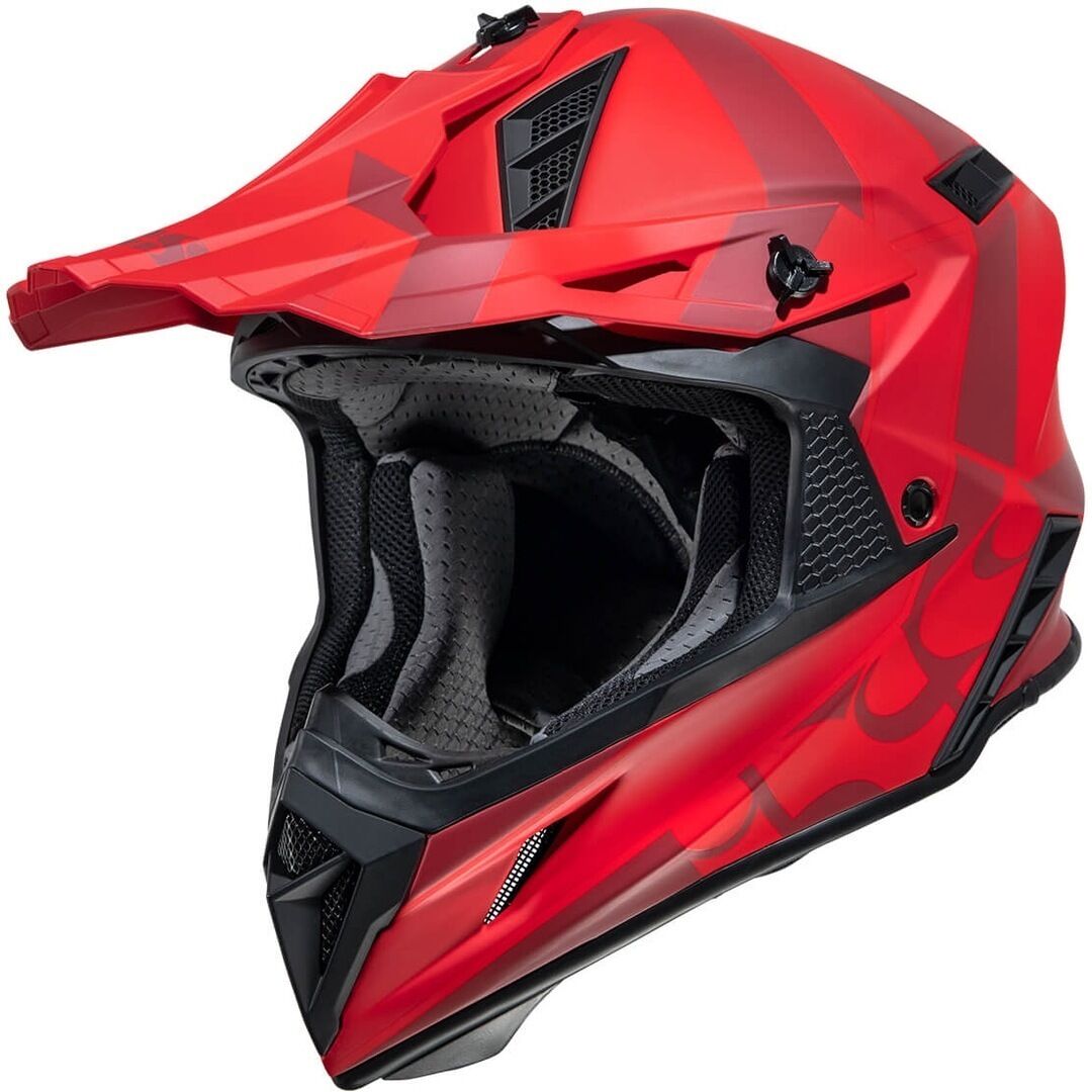 IXS 189 2.0 Casco de Motocross - Rojo (2XL)