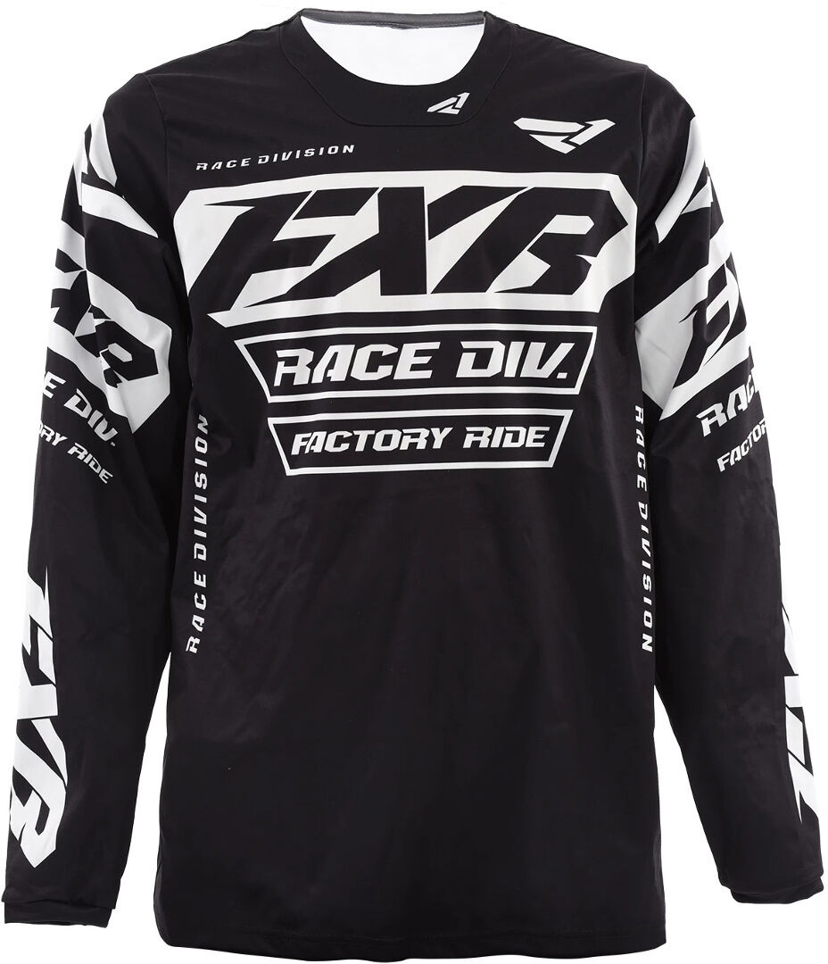FXR Cold Cross RR Motocross Jersey - Negro (XS)