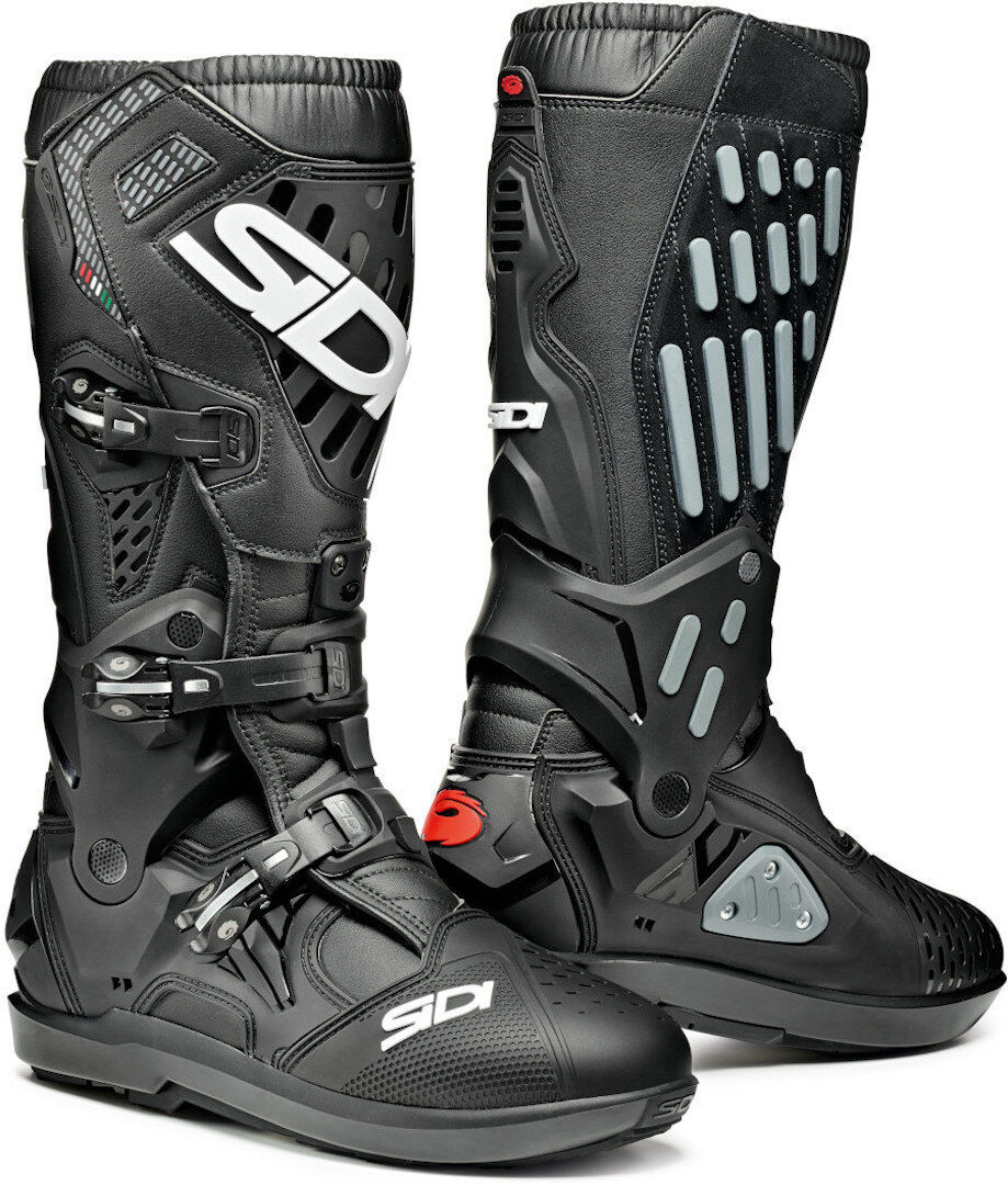 Sidi Atojo SRS Botas de Motocross - Negro (45)