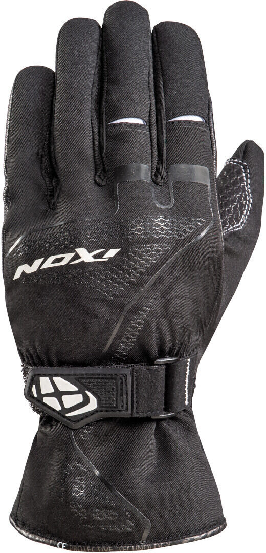 Ixon Pro Indy Guantes de moto para niños - Negro Blanco (S)