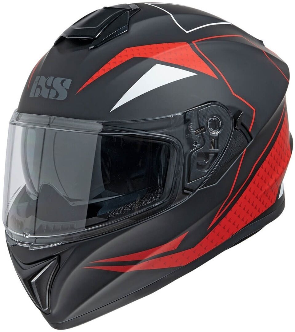 IXS 216 2.0 Casco - Negro Rojo (2XL)