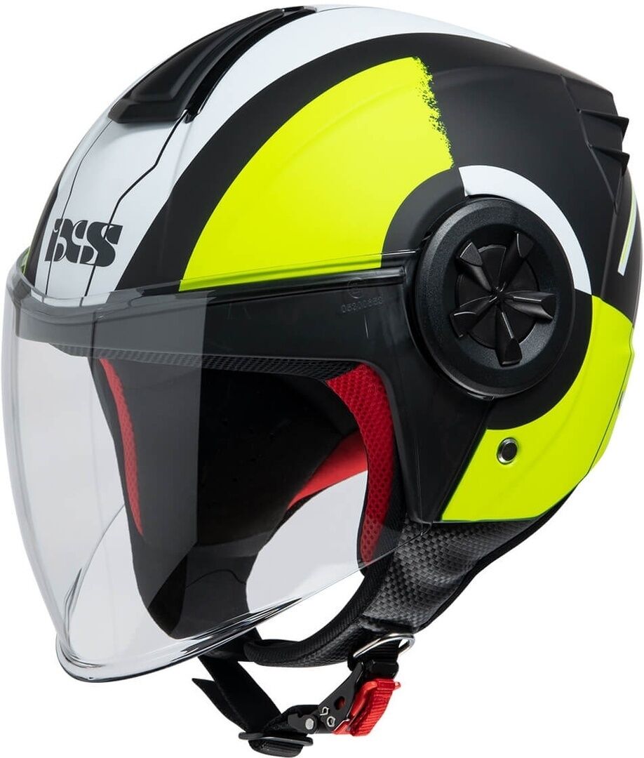 IXS 851 2.0 Casco Jet - Negro Amarillo (S)