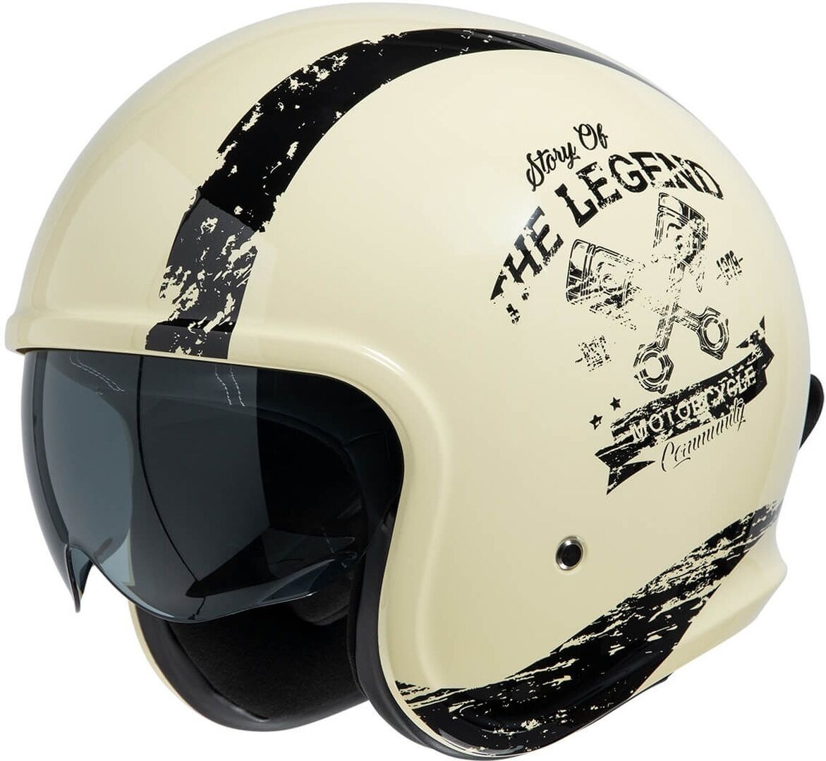 IXS 880 2.0 Casco Jet - Negro Beige (S)