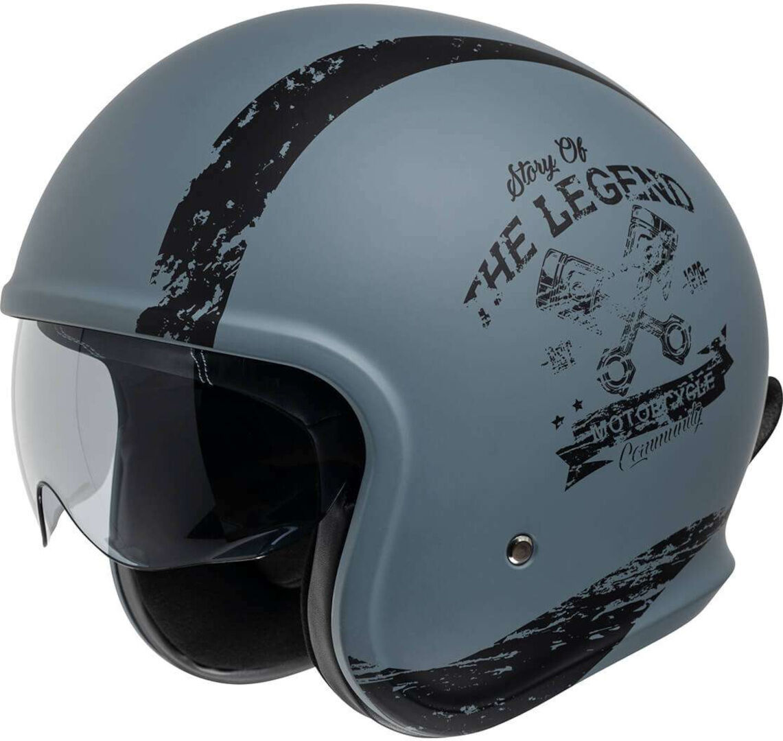 IXS 880 2.0 Casco Jet - Gris (S)