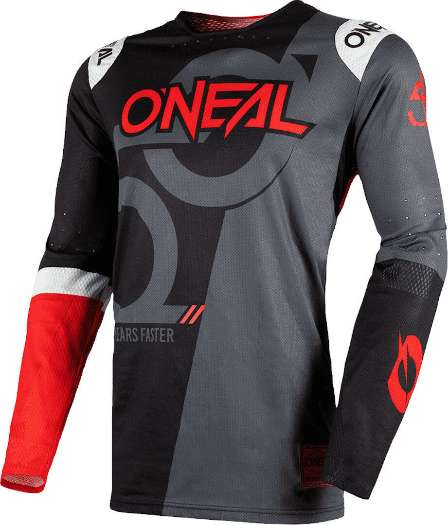 Oneal Prodigy Motocross Jersey - Negro Rojo