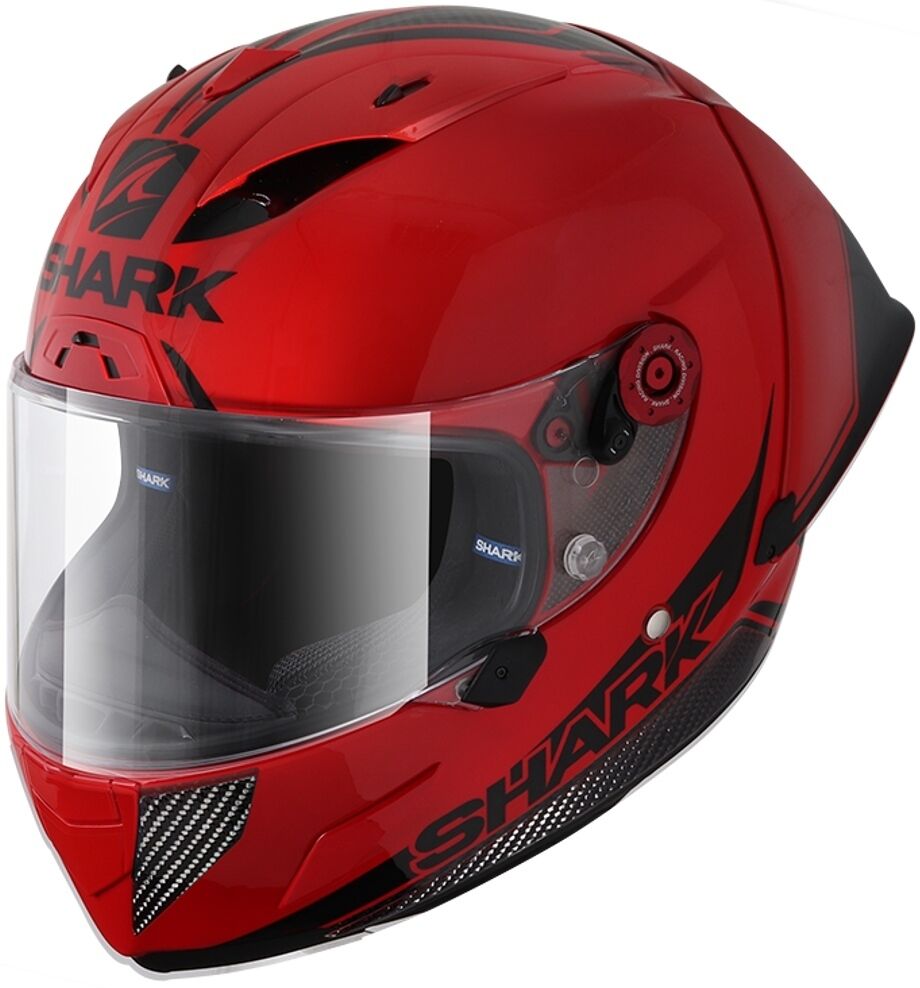 Shark Race-R Pro GP 30th Anniversary Limited Edition Casco - Negro Rojo (XS)