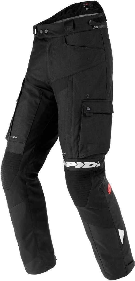 Spidi H2Out Allroad Pantalones Textiles para Motocicletas - Negro (4XL)