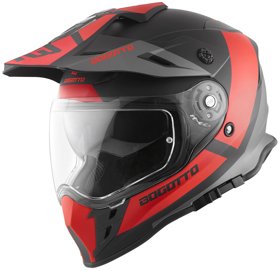 Bogotto V331 Pro Tour Casco Enduro - Rojo (XL)