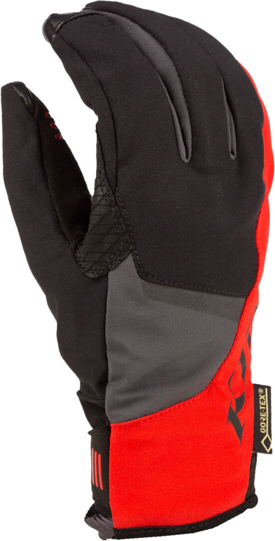 Klim Inversion Gore-Tex Guantes de moto - Negro Rojo (XL)