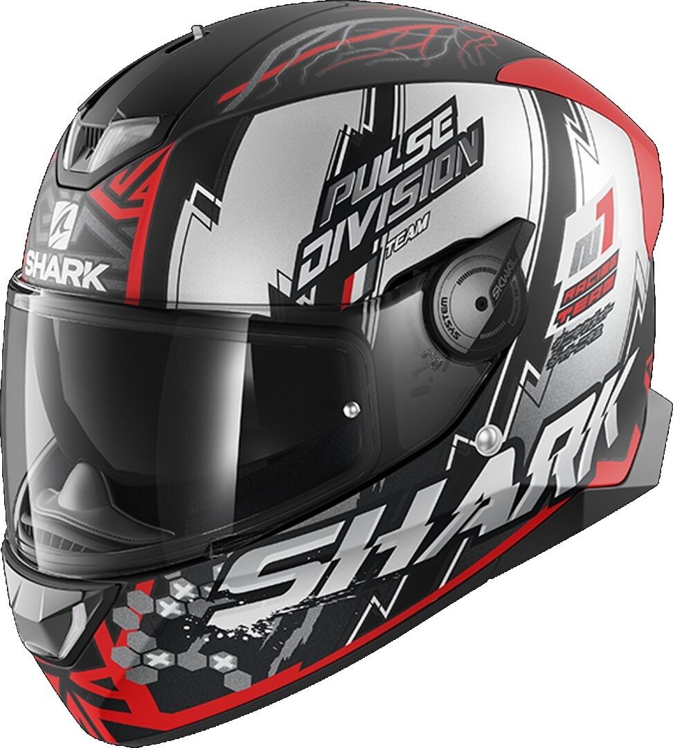 Shark Skwal 2.2 Noxxys Casco - Negro Rojo