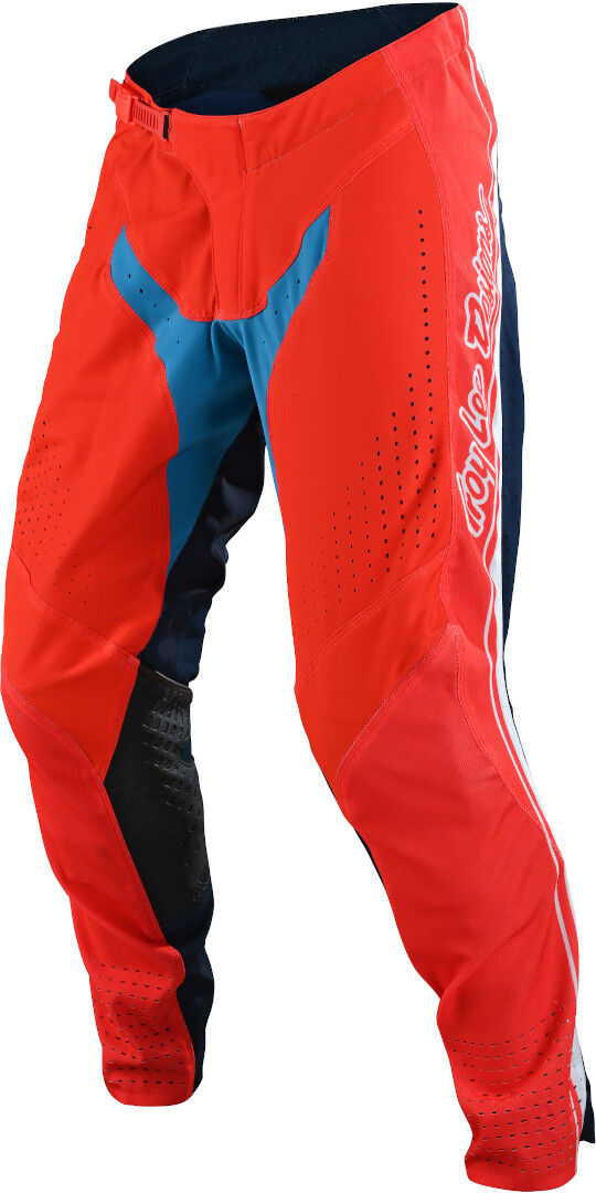Lee SE Pro Boldor Pantalones de motocross - Blanco Azul Naranja (34)