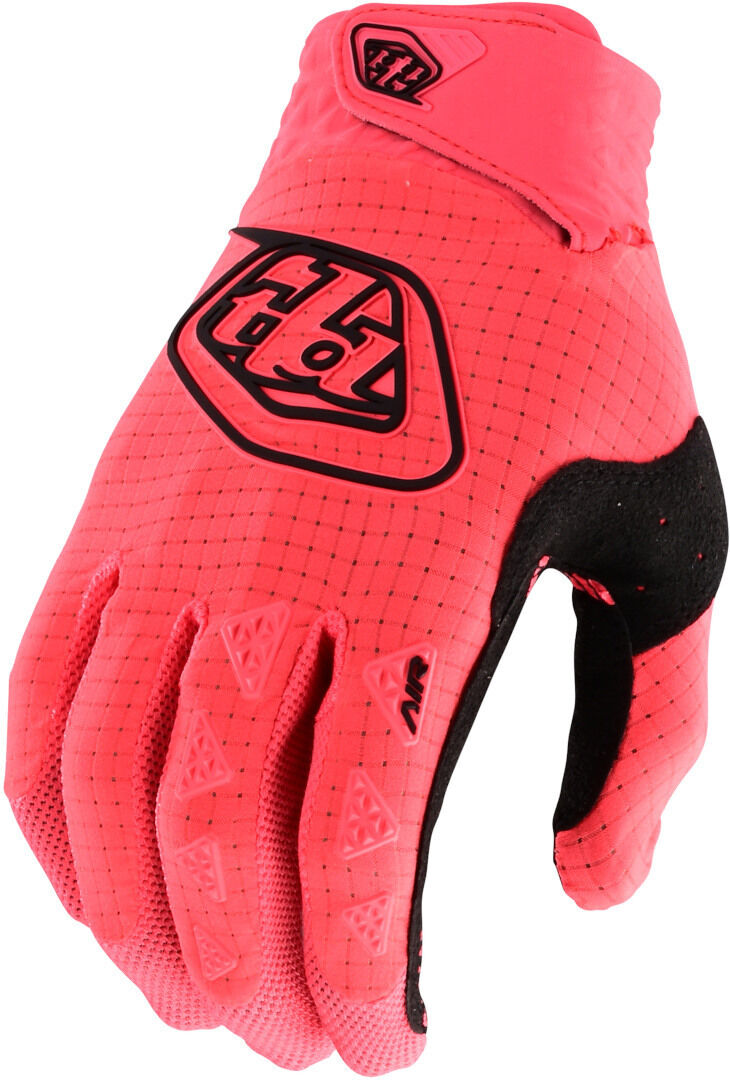 Lee Air Guantes de Motocross - Rosa Naranja (S)