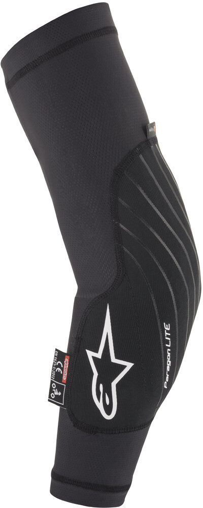 Alpinestars Paragon Lite Protectores de codo juvenil - Negro (S M)