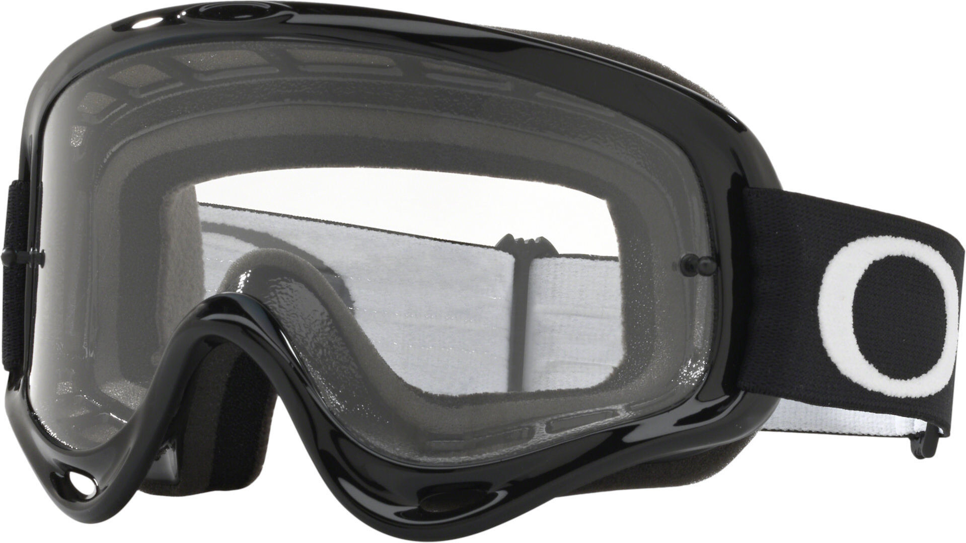 Oakley O-Frame Jet Black Gafas de Motocross - Negro (un tamaño)