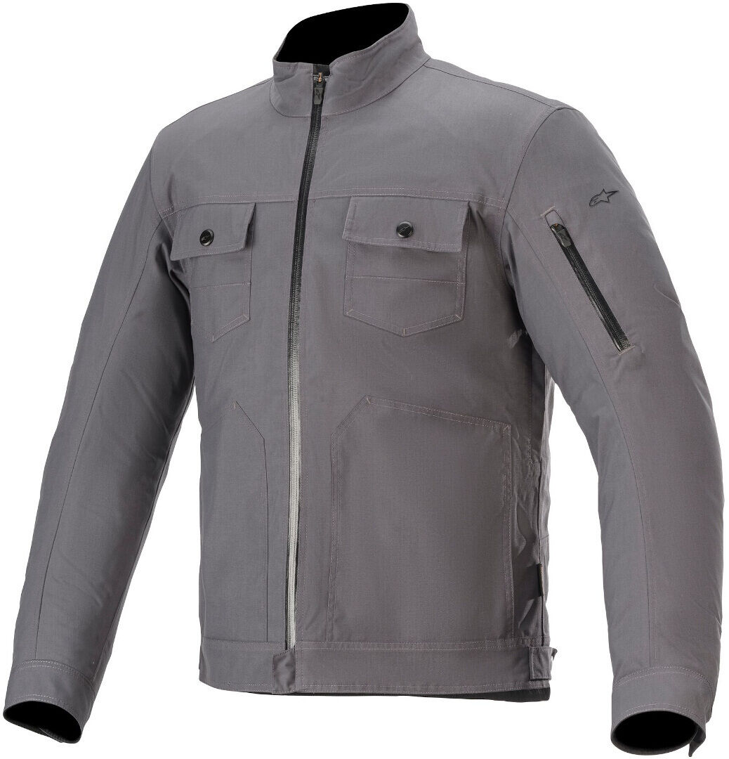 Alpinestars Solano Chaqueta textil impermeable para motocicletas - Gris (4XL)
