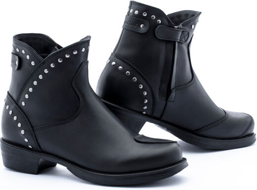 Stylmartin Pearl Rock Botas de moto para damas - Negro (36)