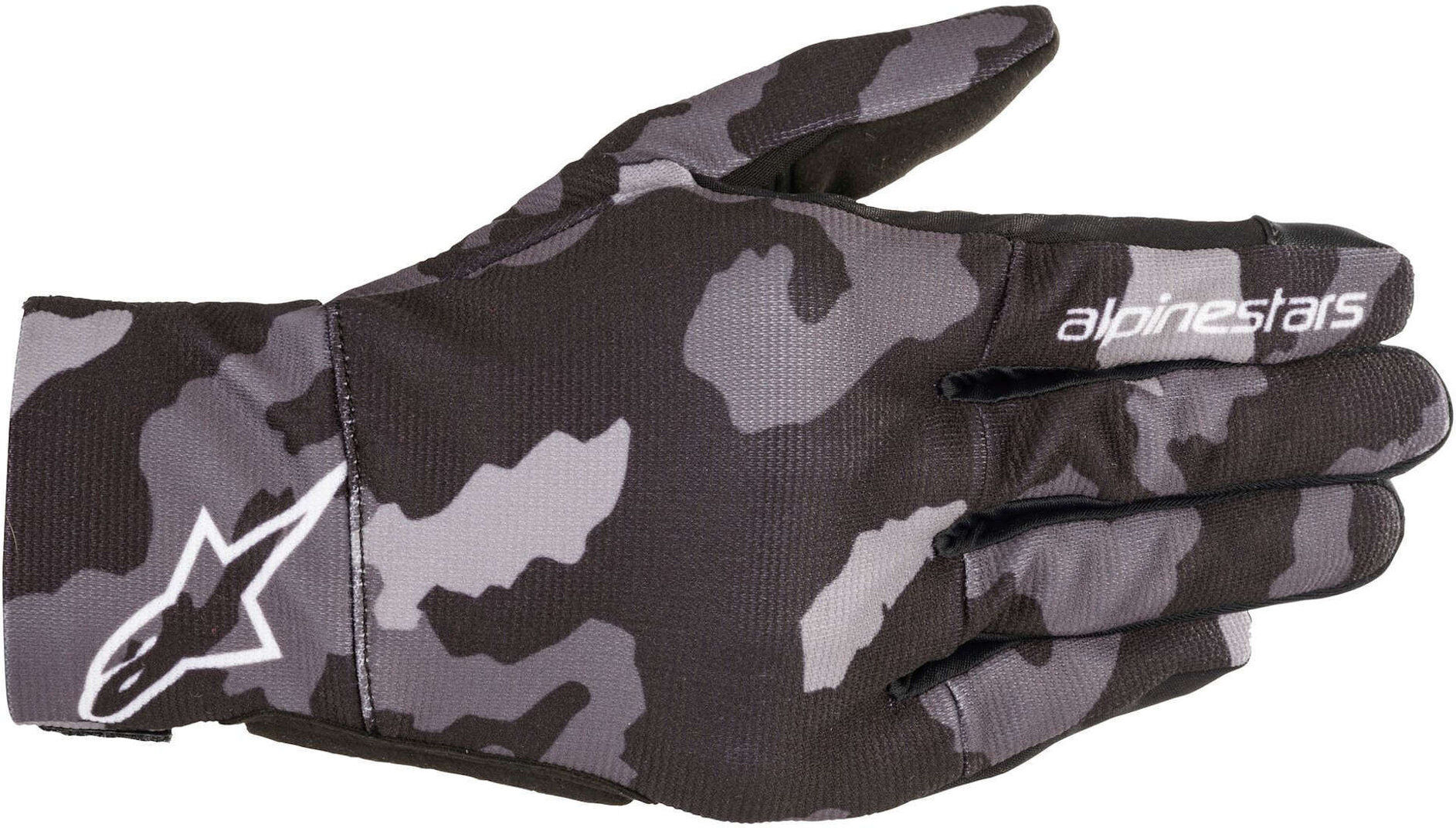 Alpinestars Reef Guantes de motocicleta - Negro Verde Multicolor