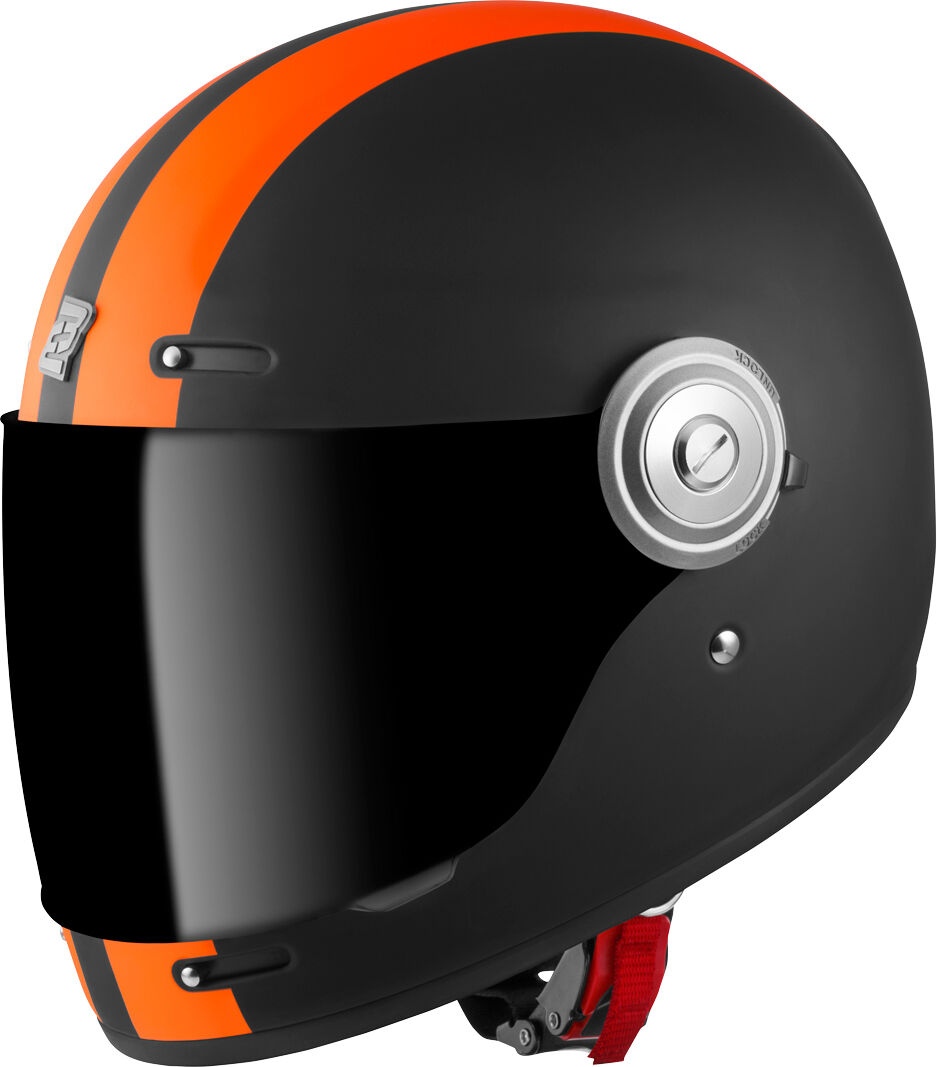 Bogotto V135 D-R2 Casco - Negro Naranja (S)