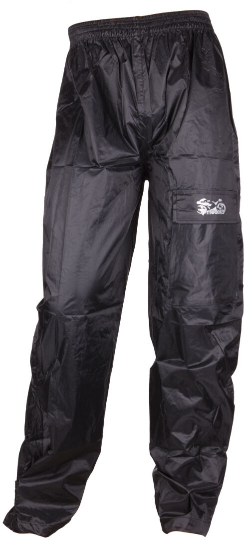 Modeka Easy Winter Pantalones de lluvia - Negro (M)