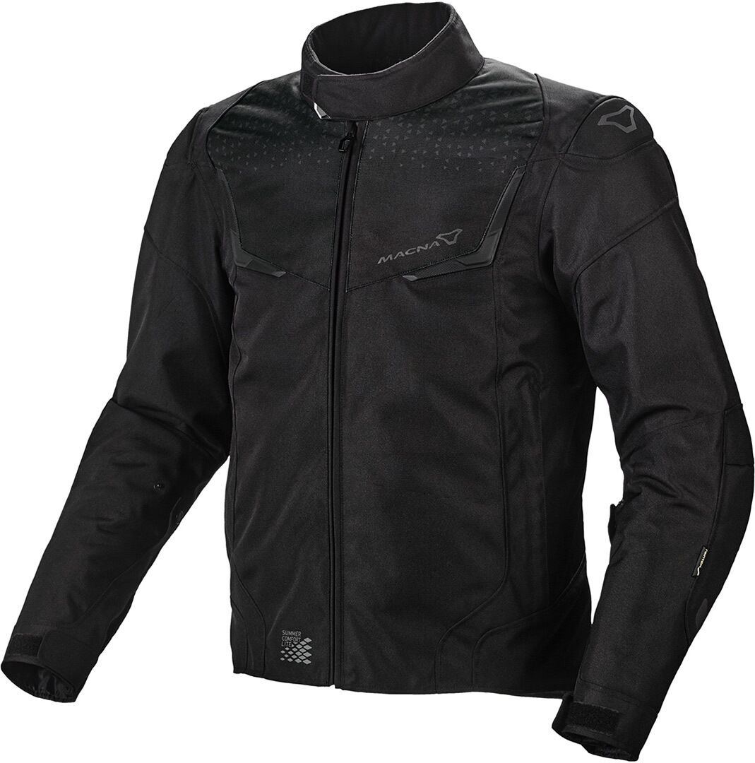 Macna Durago Chaqueta textil de moto - Negro (2XL)