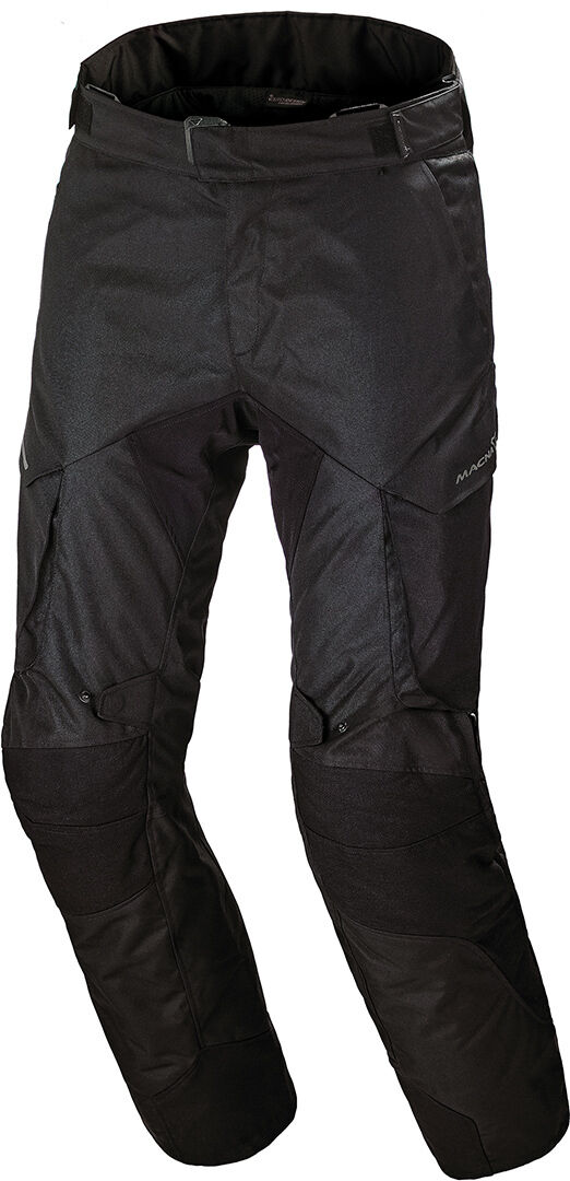 Macna Forge Pantalones Textiles para Motocicletas - Negro (S)