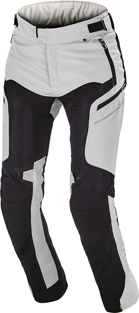 Macna Bora Pantalones textiles de motocicleta para mujer - Gris (XS)