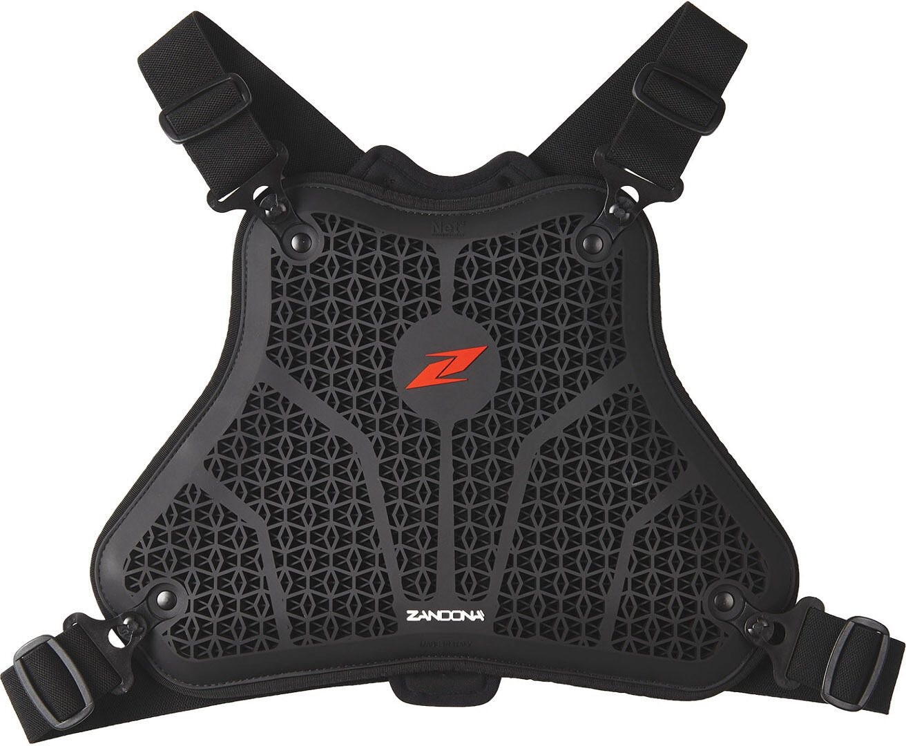 Zandona NetCube Chest GT Protector de pecho - Negro (S M)