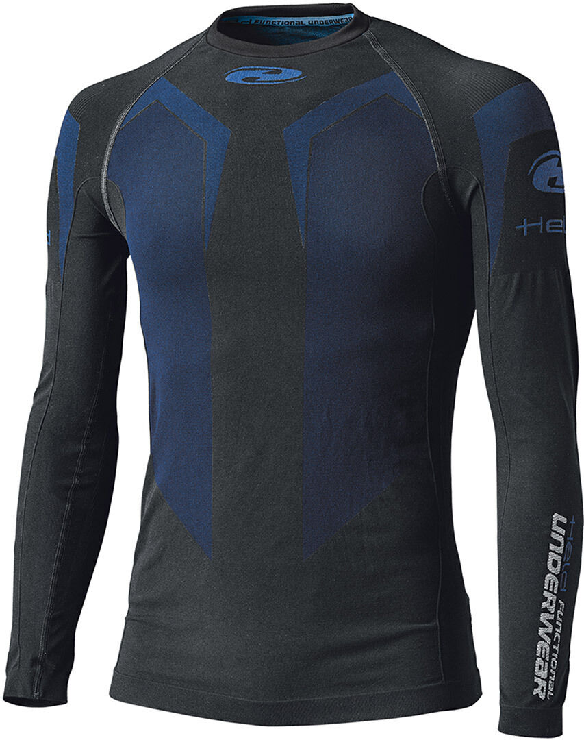 Held 3D Skin Cool Top Camisa funcional para damas - Negro Azul (2XL)