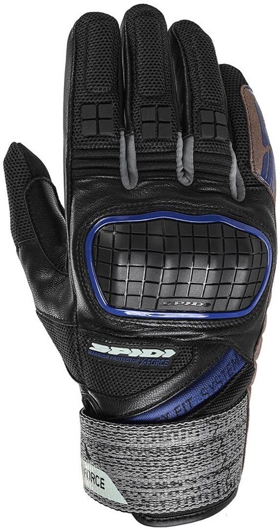 Spidi X-Force Guantes - Negro Azul (L)