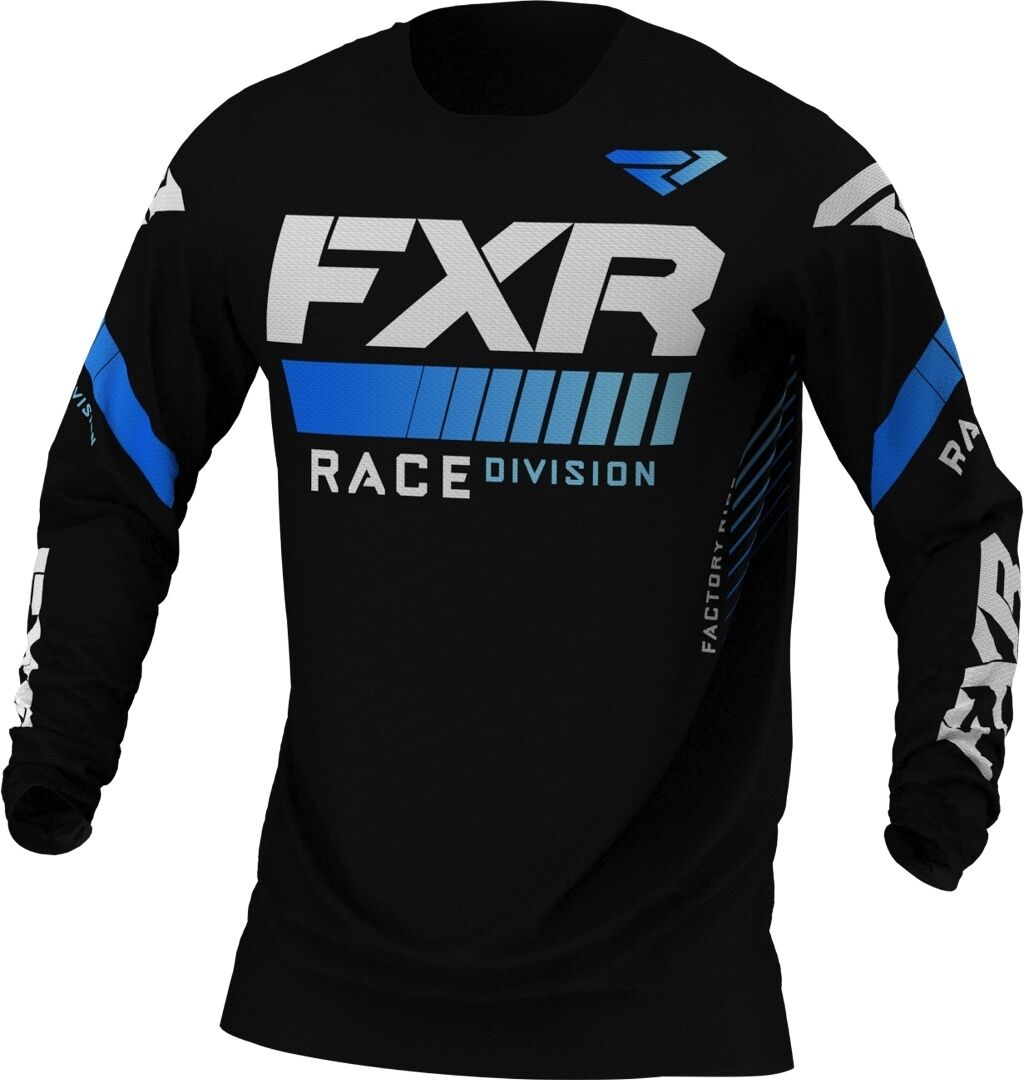 FXR Revo MX Gear Motocross Jersey - Negro Azul (XL)