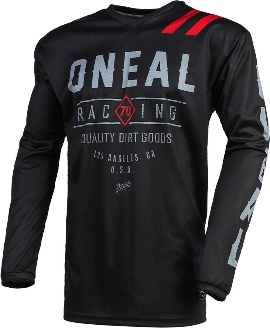 Oneal Element Dirt Motocross Jersey - Negro Gris