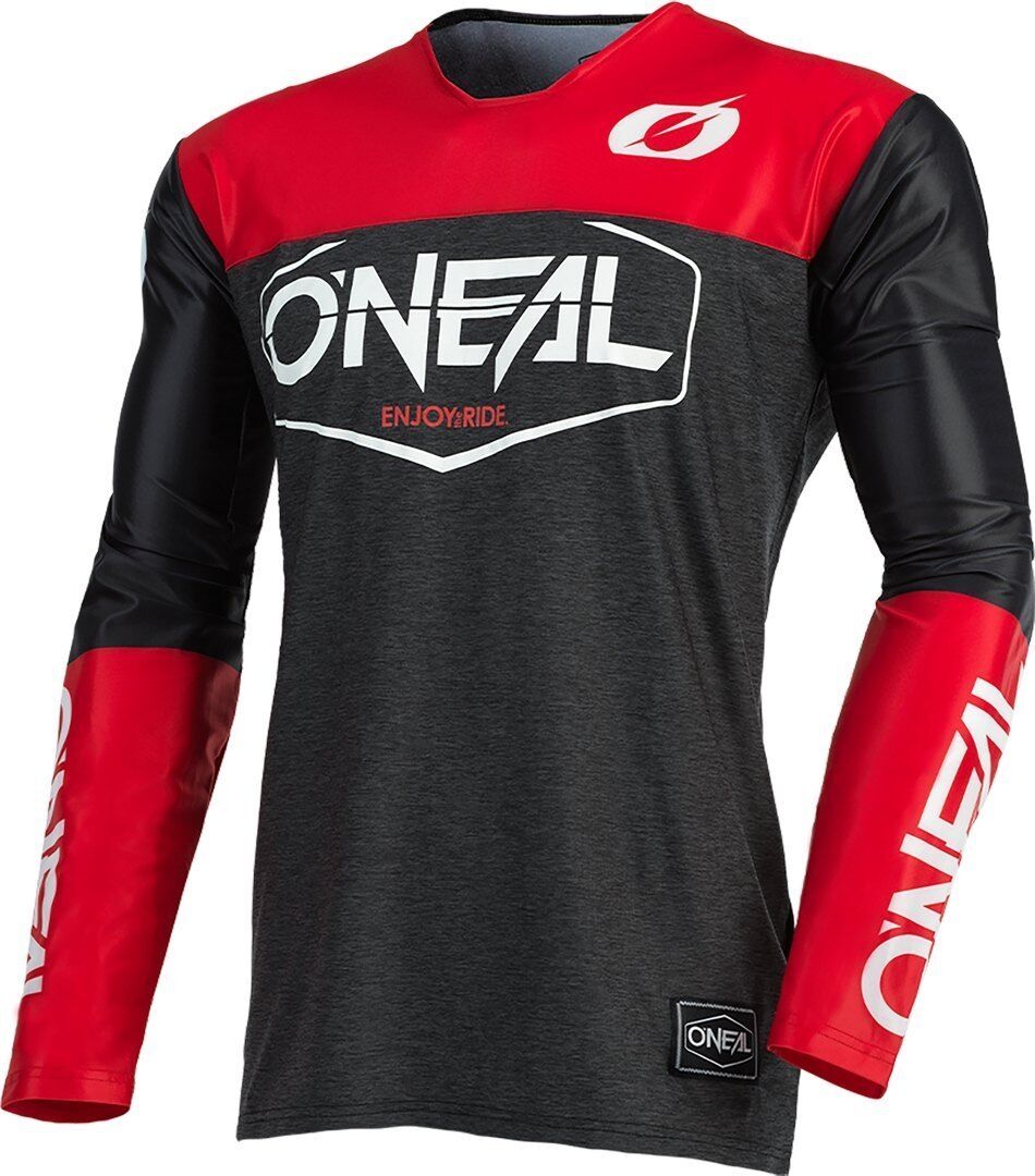 Oneal Mayhem Hexx Motocross Jersey - Negro Rojo (XL)