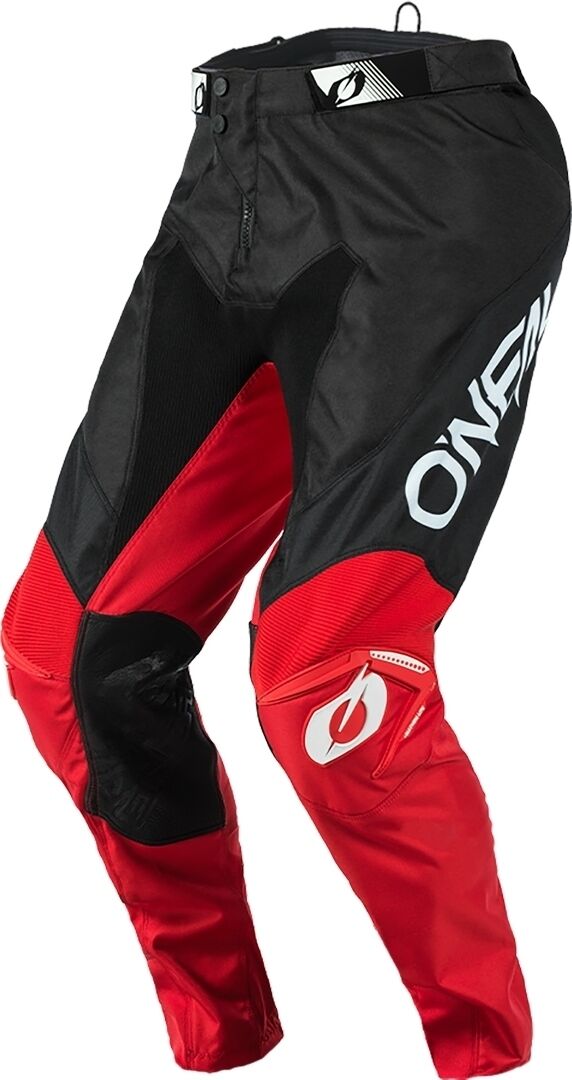 Oneal Mayhem Hexx Pantalones de Motocross - Negro Rojo (30)