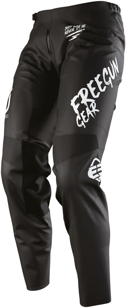 Freegun Speed Full Black Pantalones de Motocross - Negro (28)