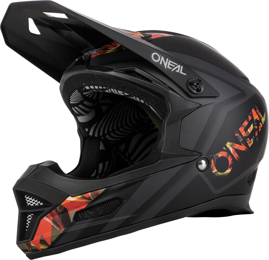 Oneal Fury Mahalo Casco cuesta abajo - Multicolor (XS)