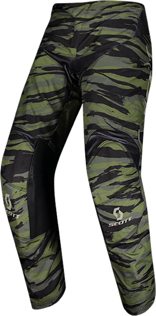 Scott 350 Dirt Pantalones de Motocross para niños - Verde (XL)