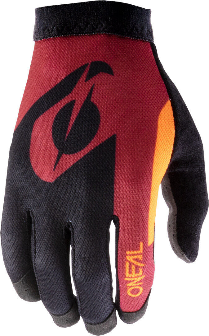 Oneal AMX Altitude Guantes de Motocross - Rojo Naranja (2XL)