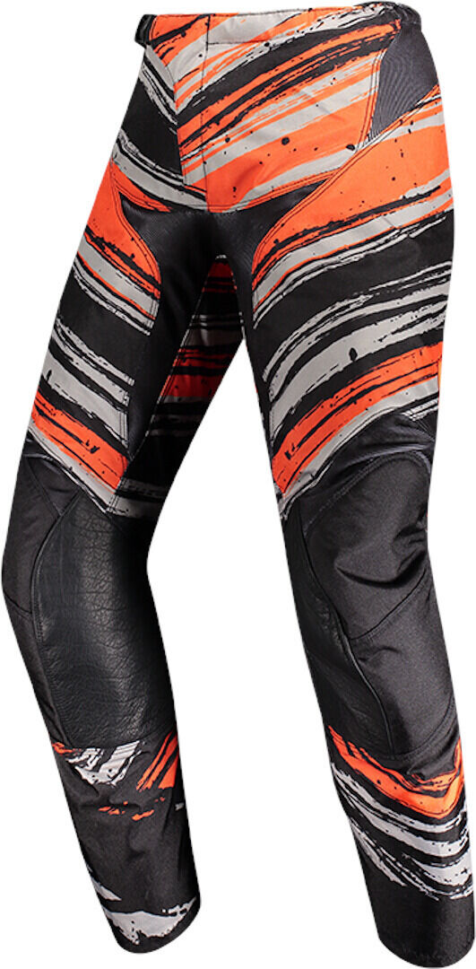 Scott 350 Noise Pantalones de Motocross para niños - Negro Naranja (XL)