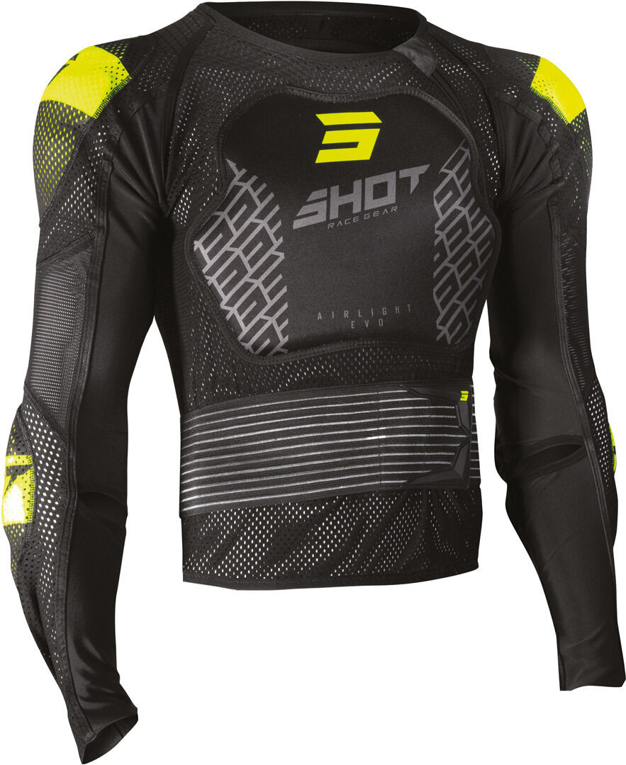 Shot Airlight 2.0 Chaqueta Protectora - Negro Amarillo (M)