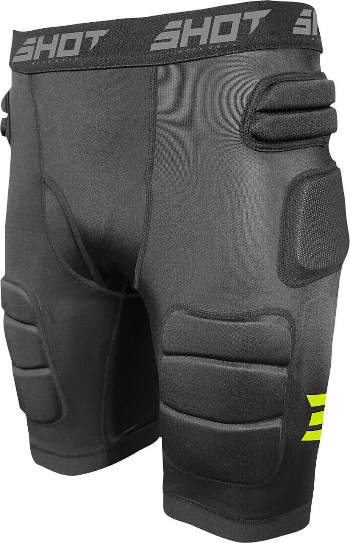 Shot Interceptor 2.0 Pantalones cortos protectores - Negro (XL)