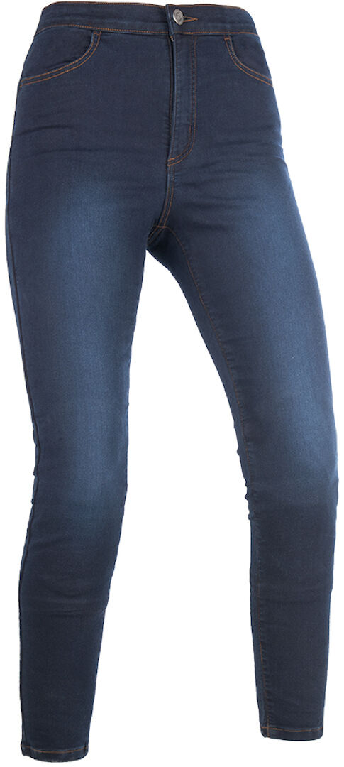 Oxford Super Indigo Long Ladies Motorcycle Jeggings - Azul (M 32)