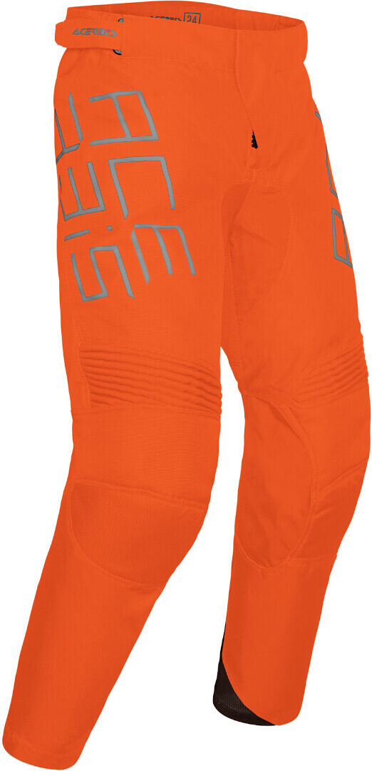 Acerbis MX Track Pantalones de Motocross para niños - Naranja (XL)