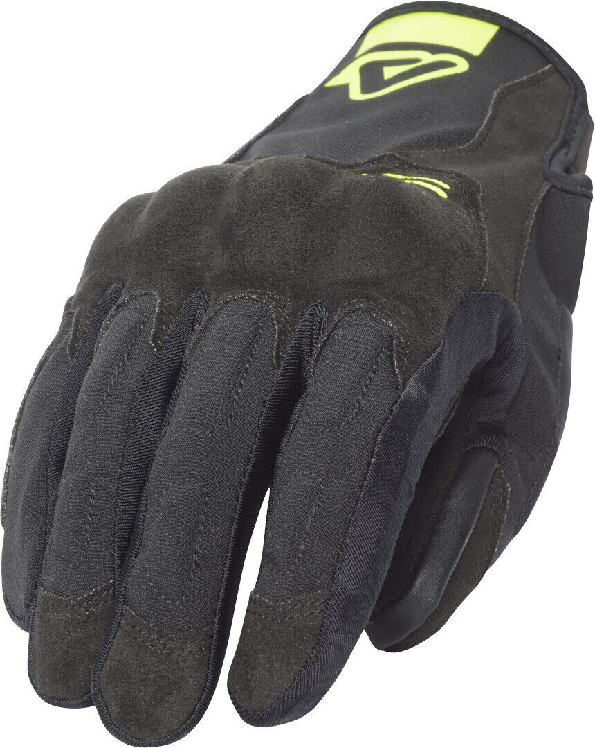 Acerbis Scrambler Guantes de motocicleta - Negro Amarillo (XL)