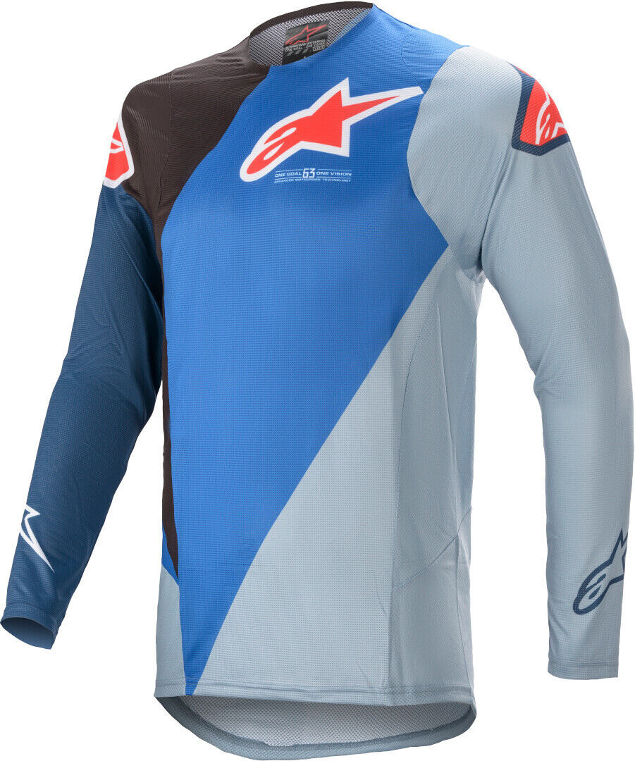 Alpinestars Supertech Blaze Motocross Jersey - Azul (XL)