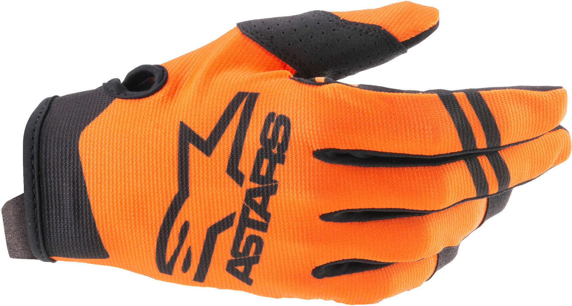 Alpinestars Radar Guantes de Motocross Juvenil - Negro Naranja (L)