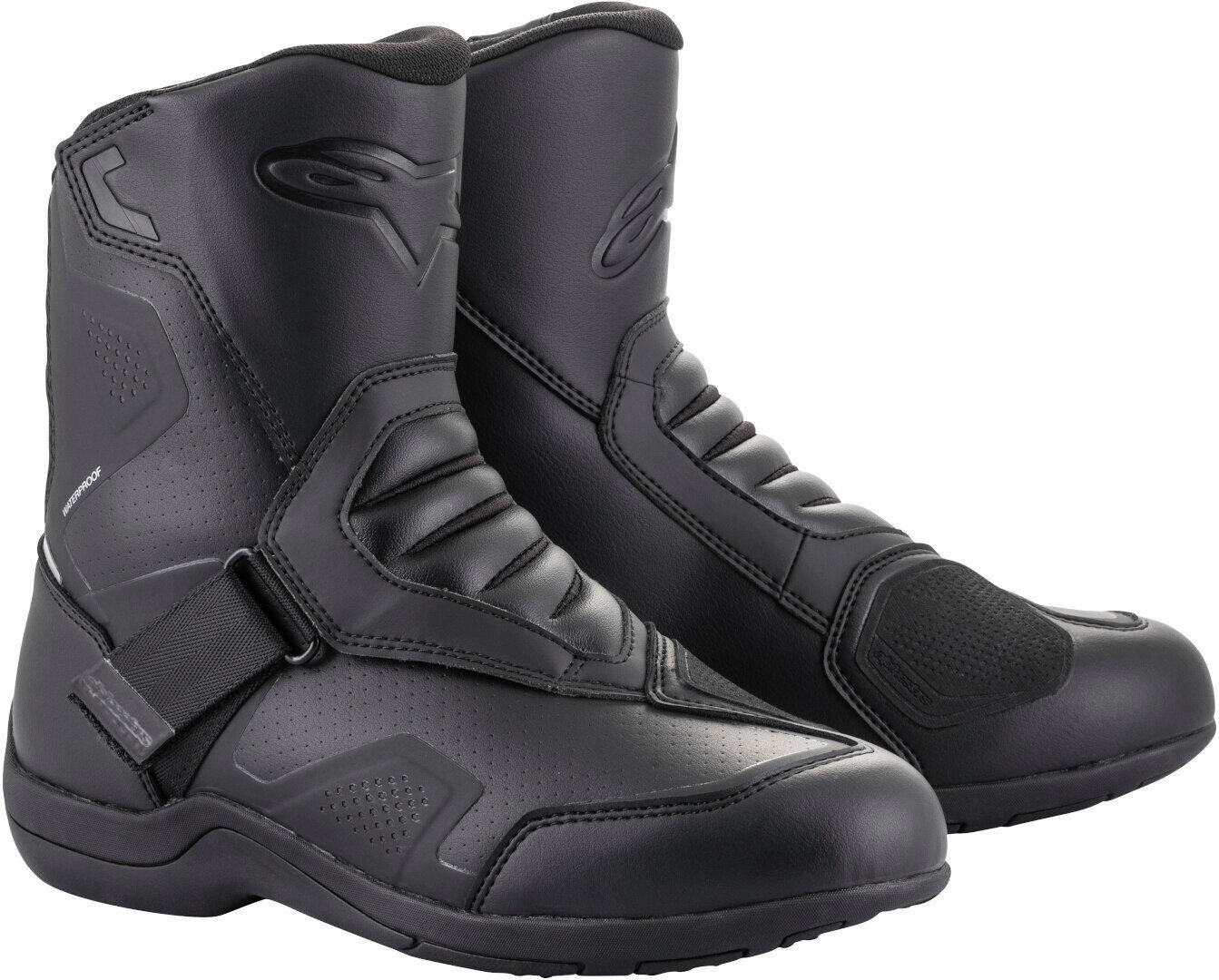 Alpinestars Ridge V2 Botas impermeables para motocicletas - Negro (44)