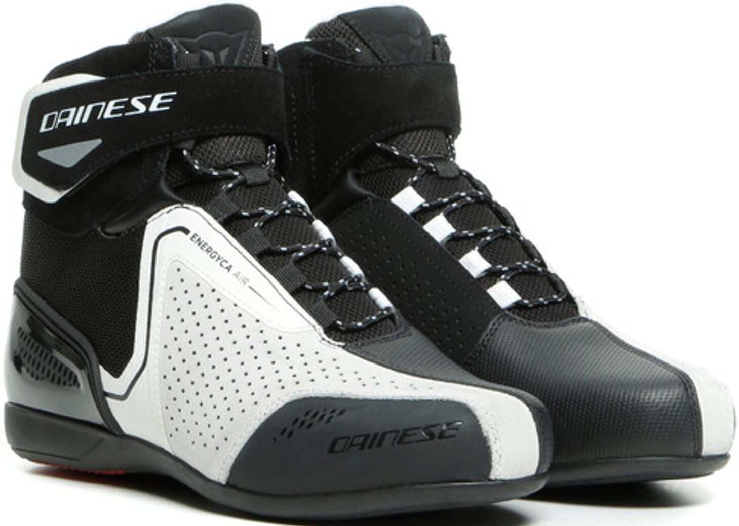 Dainese Energyca Air Zapatos de Moto de Señora - Negro Blanco (41)